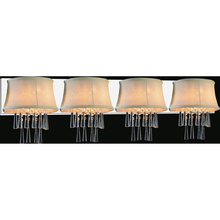 CWI Lighting 5532W43C-4 (Beige) - Audrey 4 Light Vanity Light With Chrome Finish
